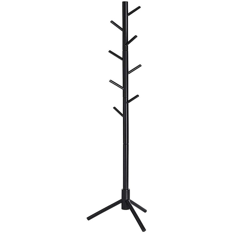 Black Wooden Coat Stand by Vasagle