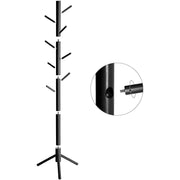 Black Wooden Coat Stand by Vasagle