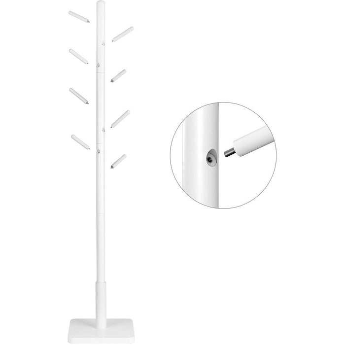 White Hat and Coat Stand by Vasagle