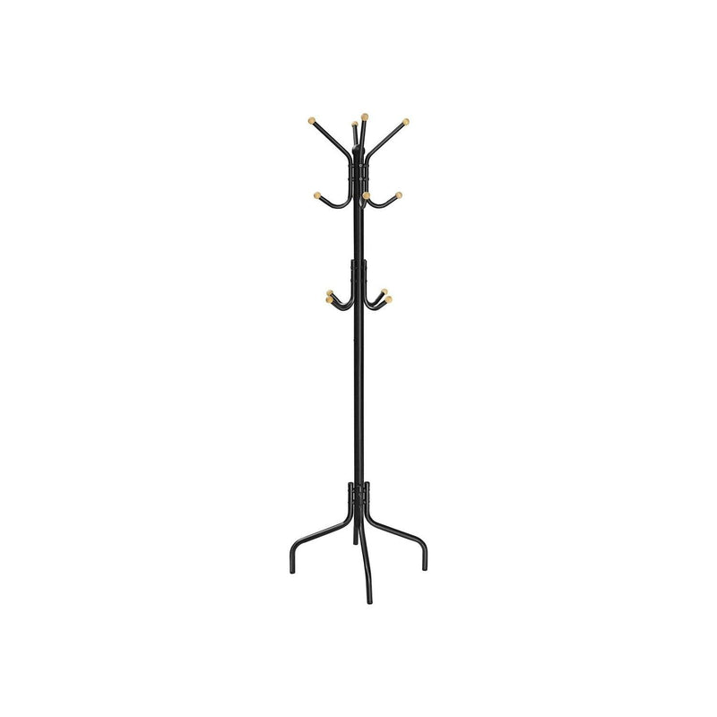Black Metal Coat Stand by Songmics