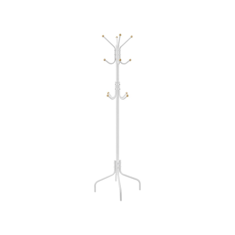 White Metal Coat Stand by Songmics