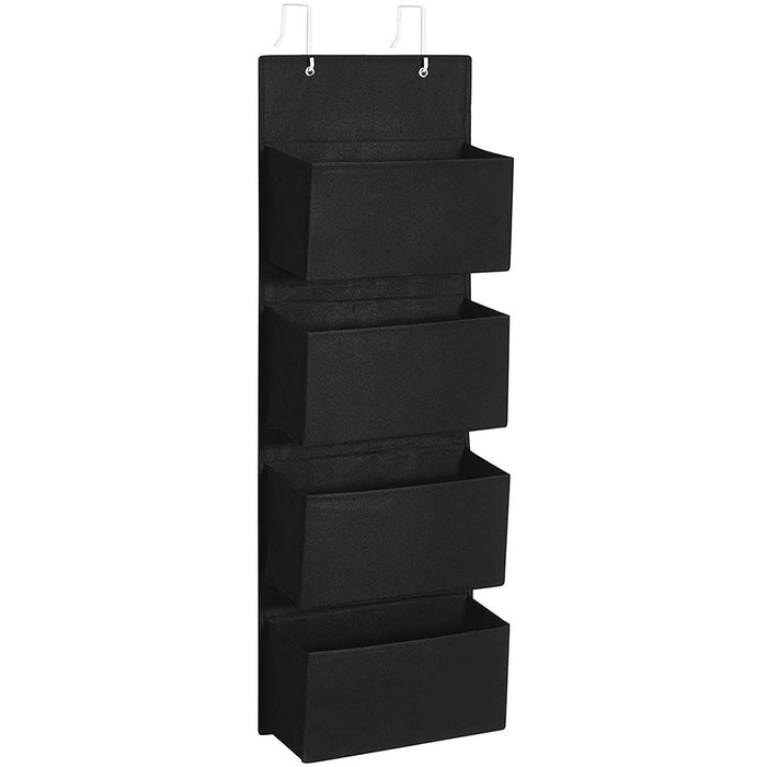 Over-Door Space-Saving Organiser, Black