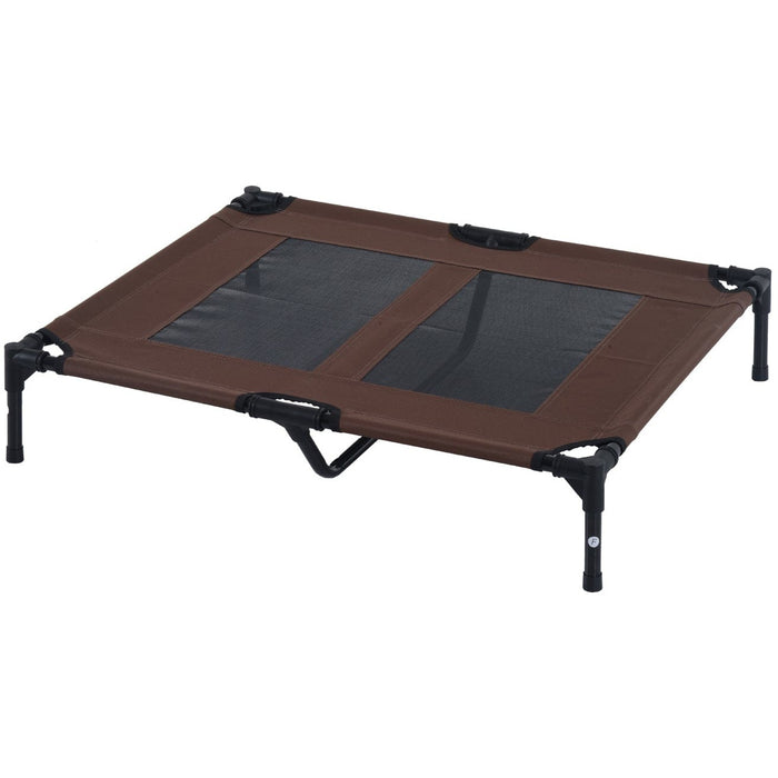 Large Elevated Portable Pet Bed, Outdoor/Indoor, Metal Frame