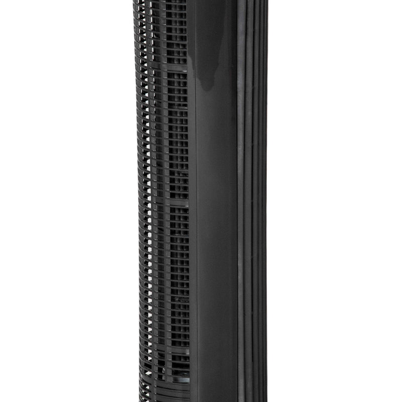 Black 30" Oscillating Tower Fan: 3 Speeds, Ultra Slim Homcom
