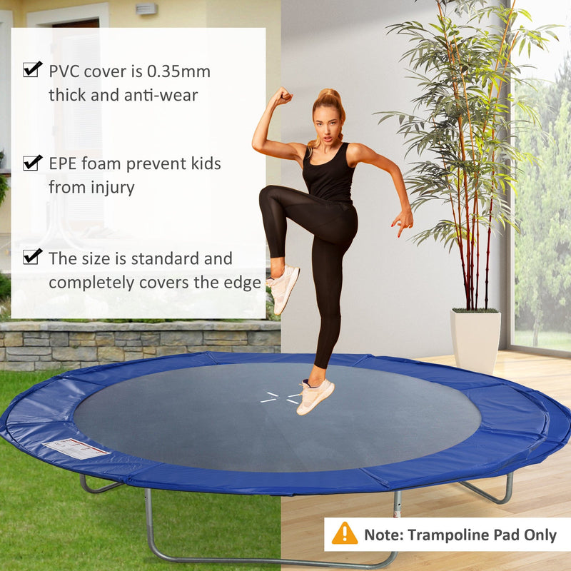 Trampoline Pad, Safety Surround, 8ft, Blue