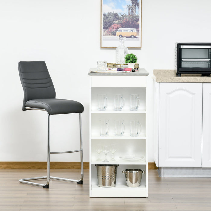 Small Kitchen Table With Shelves