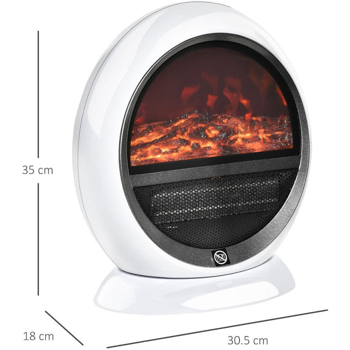 Freestanding Electric Fireplace Heater, 1500W