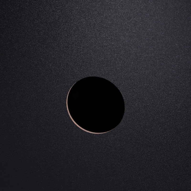 Black Tipping Shoe Cabinet w/ Adjustable Shelf