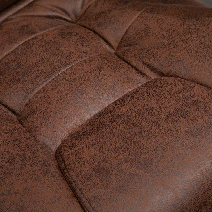 Heated 6-Point Massage Chair Brown