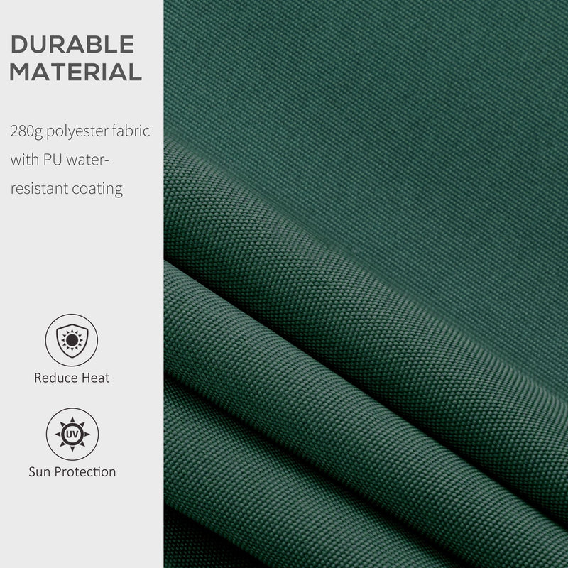 Awning Canopy Retractable, Manual Operation, 4x2.5m