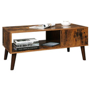 Retro Coffee Table With Storage by Vasagle