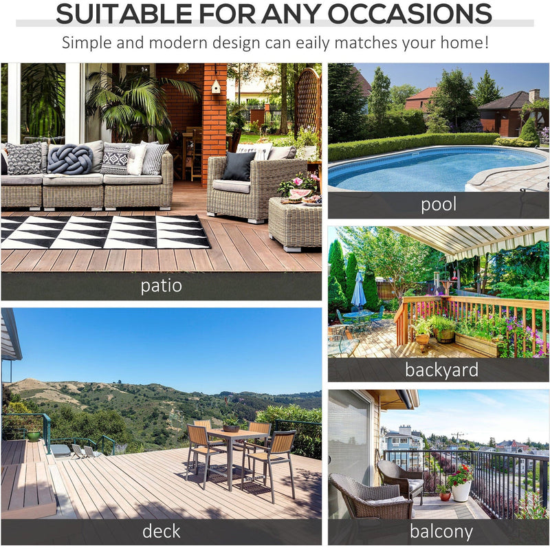 Rattan Garden Coffee Table