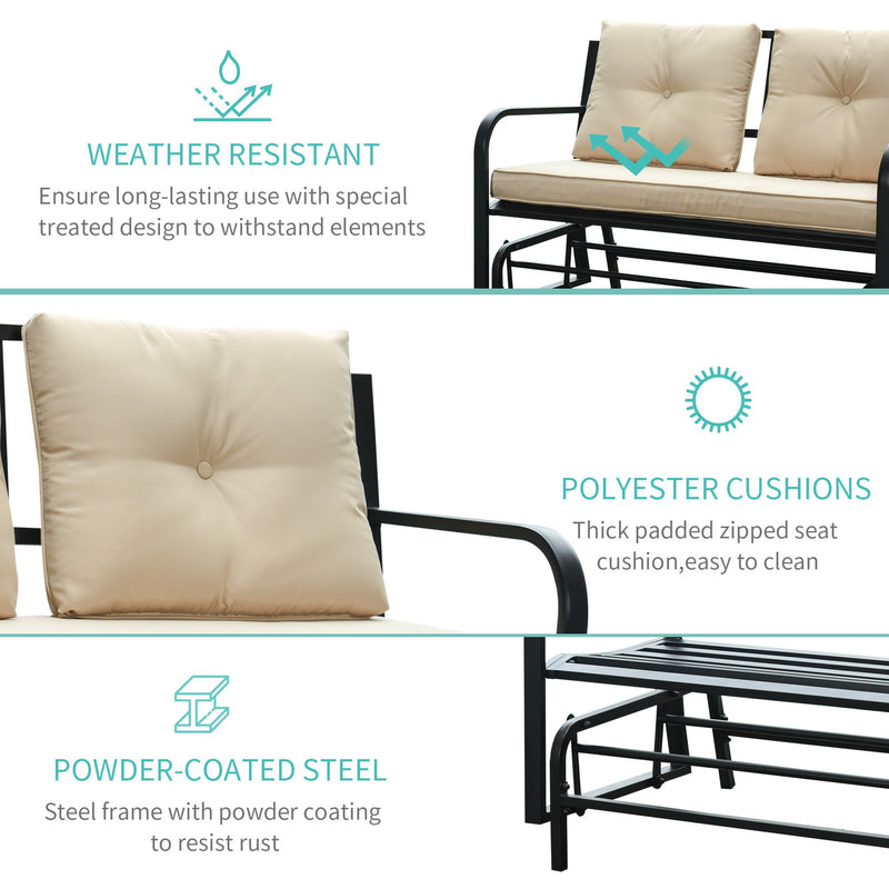 2 Seater Glider Bench