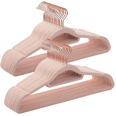 Rose Gold Clothes Hanger Set (Pack 30) by Songmics Songmics