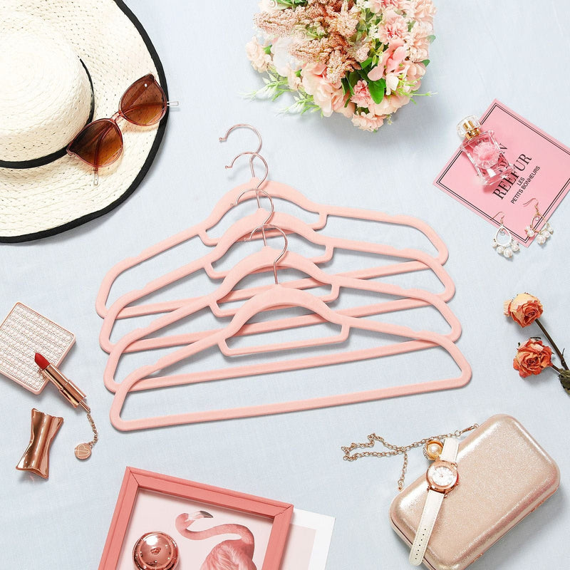 Rose Gold Clothes Hanger Set (Pack 30) by Songmics