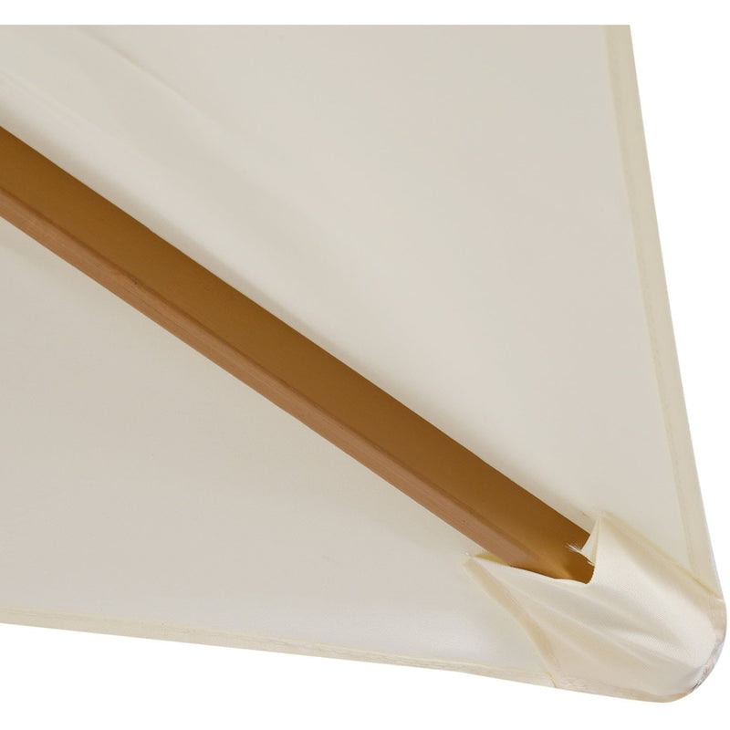 3x2m Large Wooden Patio Parasol