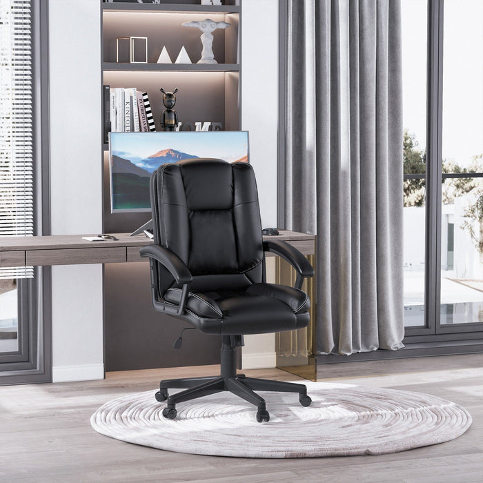 Faux Leather Office Chair