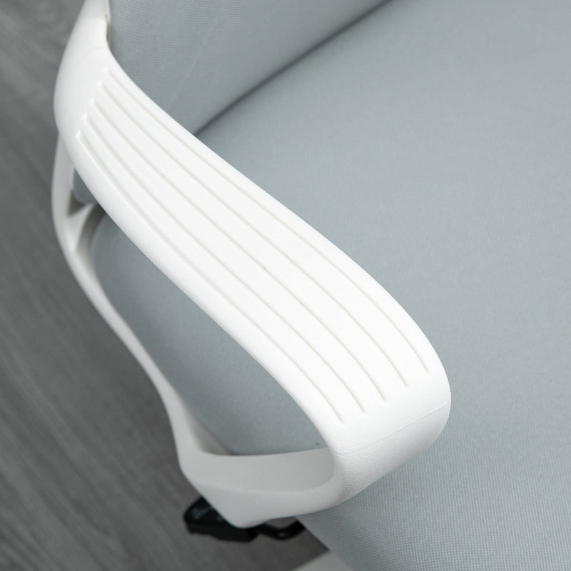 High-Back Desk Chair, Light Grey