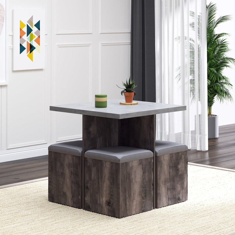 Dining Table and Stools - Indoor/Outdoor