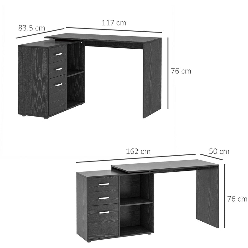 Modern L Shaped Desk For Home Office