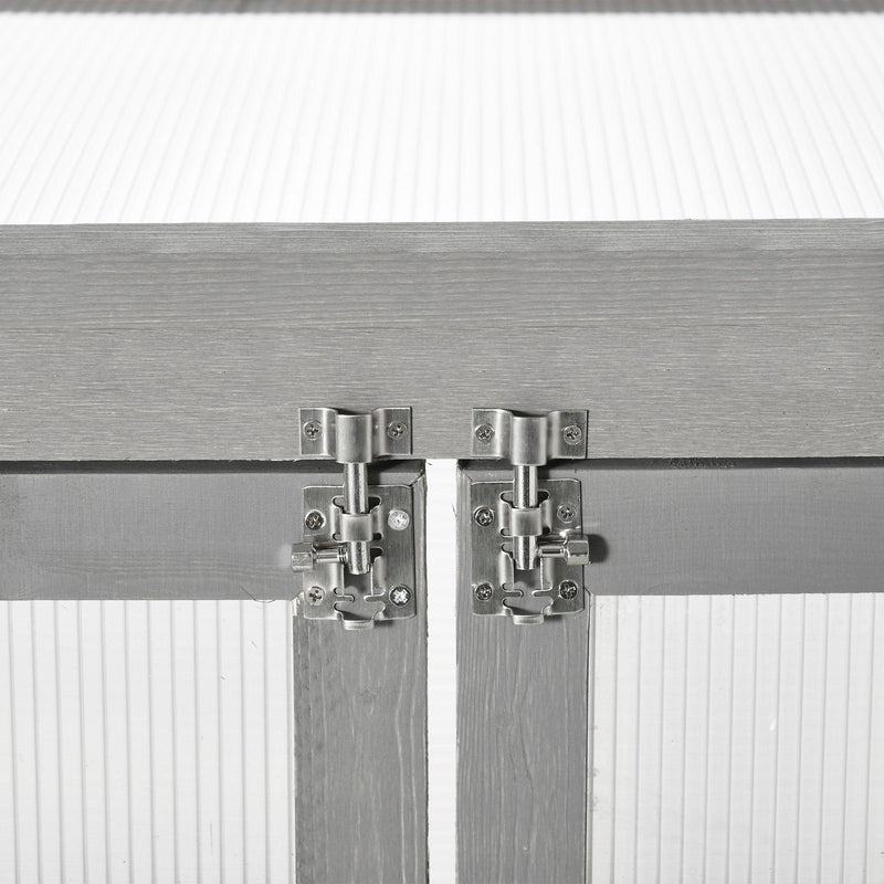 Small Wooden Greenhouse, Cold Frame, 3-Tier, 58 x 44 x 78cm