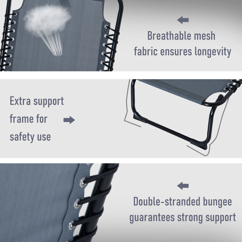 Lightweight Foldable Sun Lounger