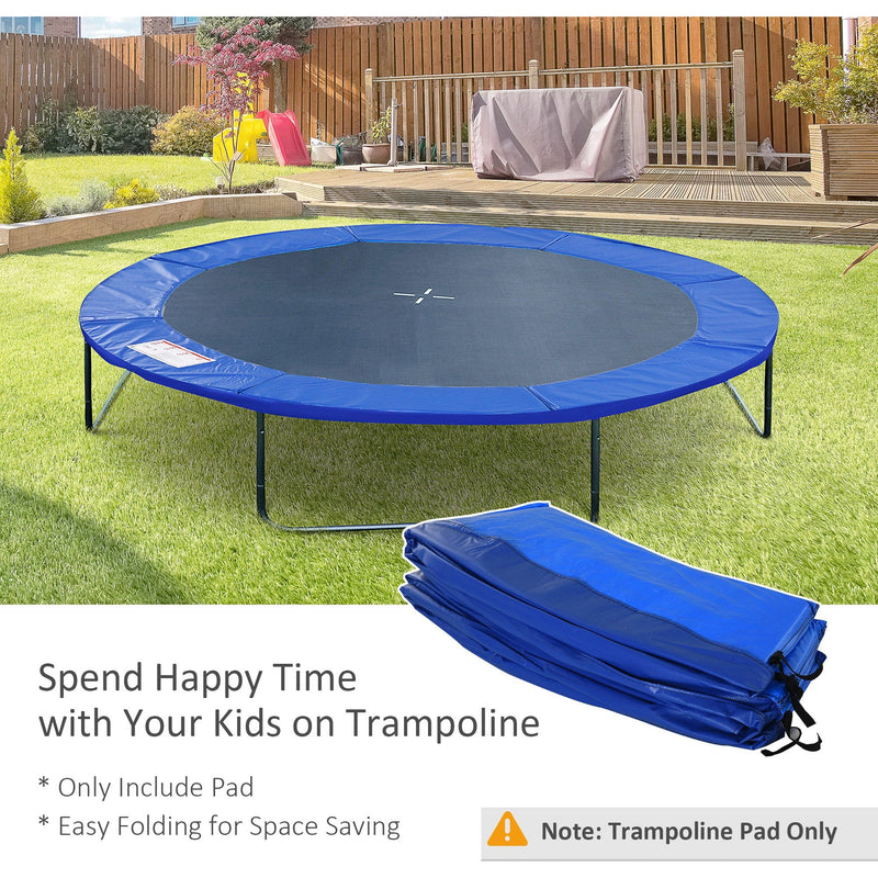 Trampoline Pad, Safety Surround, 8ft, Blue