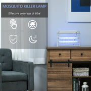 Electric Fly Mosquito Killer 20W, Free Standing/Wall Hanging Homcom