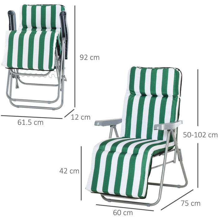 Set of 2 Sun Loungers