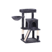 Feandrea Cat Tree Tower, Smoky Grey, 48x48x96cm
