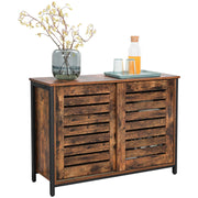 Vasagle Industrial Sideboard With Sliding Doors