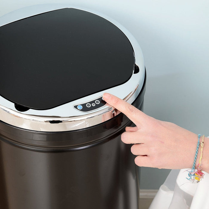 Sensor Kitchen Bin 50L, Black