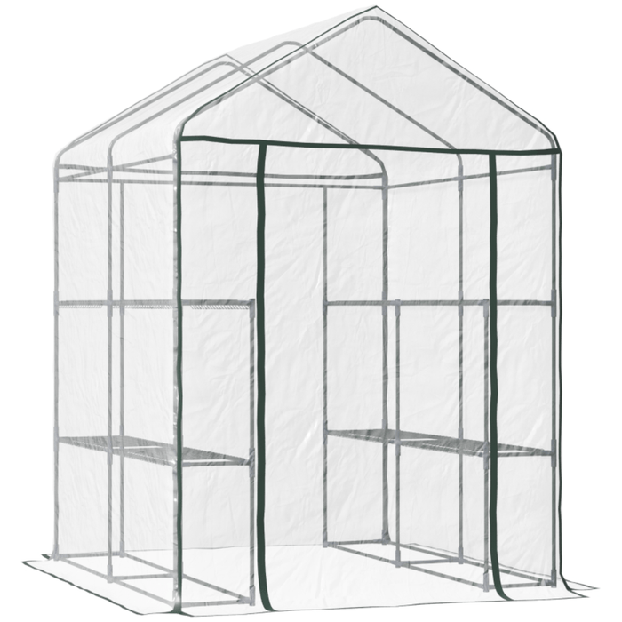 Small Greenhouse 5x5ft Clear