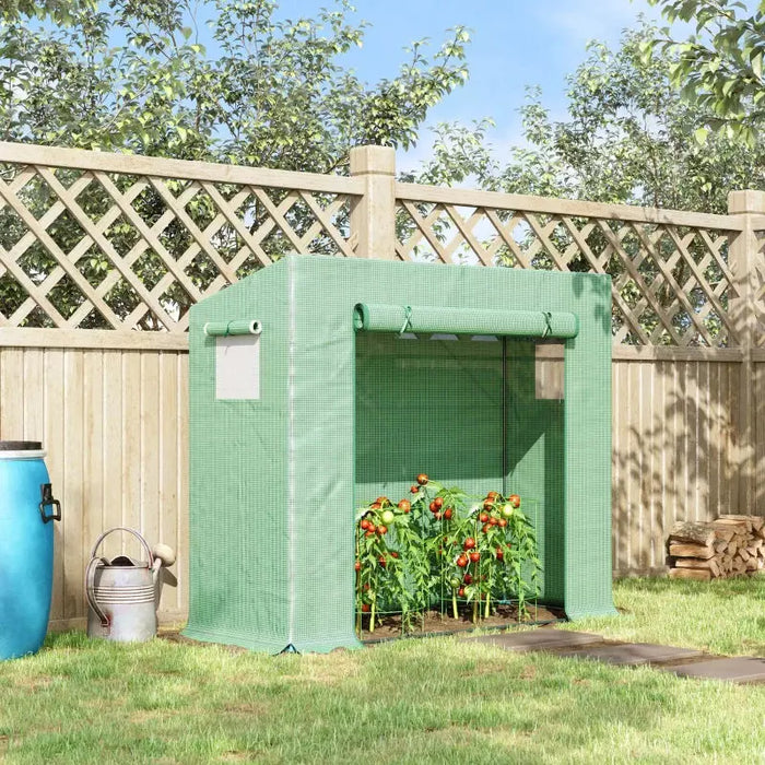 Small Garden Greenhouse Tent, L198xW77xH149-168cm
