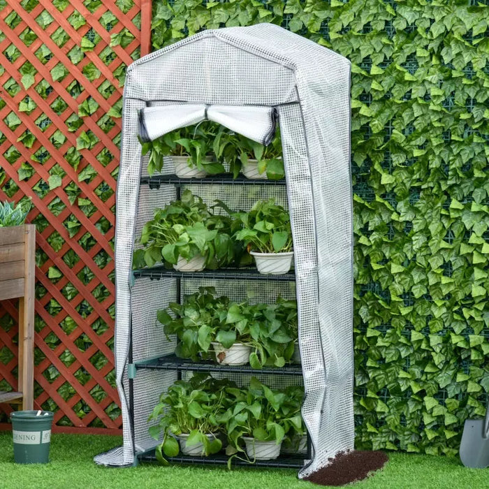 Small Greenhouse With PE Plastic Cover