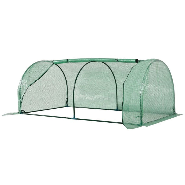 Small Tunnel Greenhouse Green