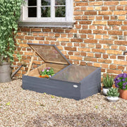 Small Wooden Cold Frame Greenhouse