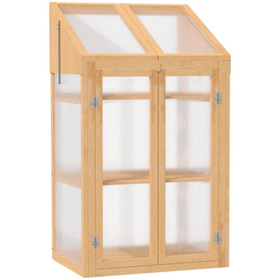 Small Wooden Greenhouse Cold Frame