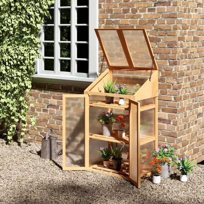 Small Wooden Greenhouse Cold Frame