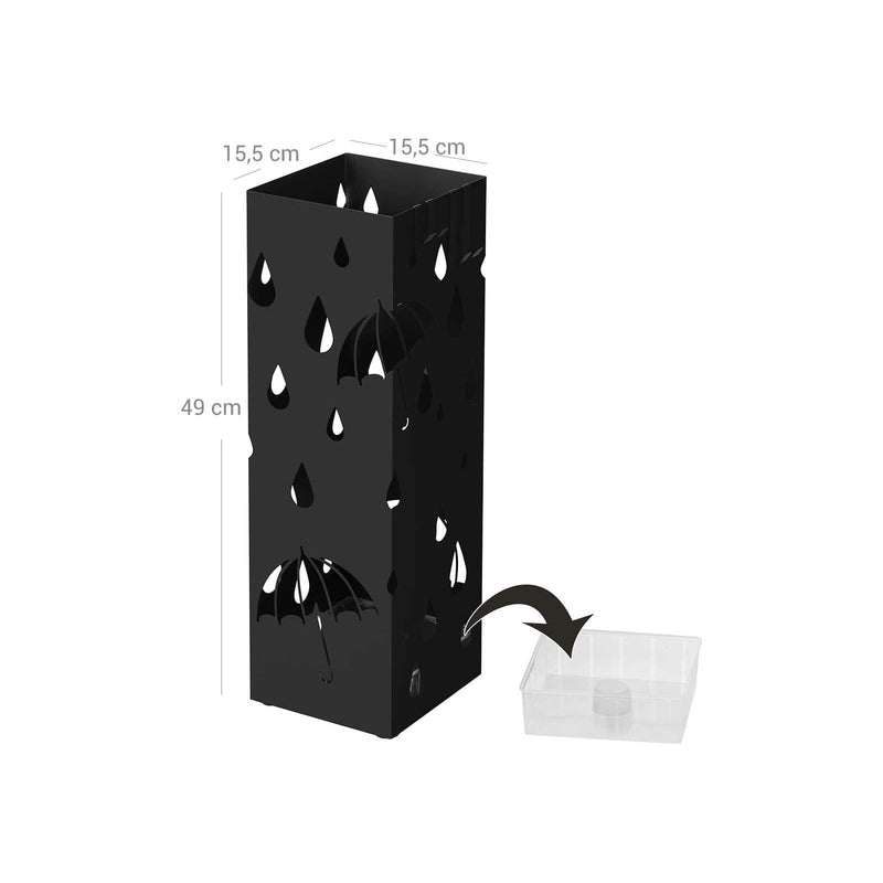 Songmics Umbrella Stand with Drip Tray