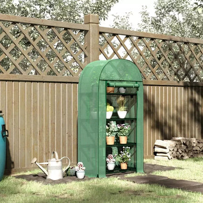 Stylish Mini Greenhouse With Arched Top