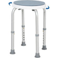 360° Swivel Bath Stool With Adjustable Height Homcom