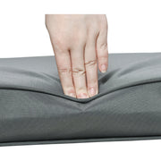 Outsunny Set of 2 Garden Seat and Back Cushion Set, Replacement Cushions for Outdoor Furniture with Seat Cushion and Back Cushion, Dark Grey Outsunny