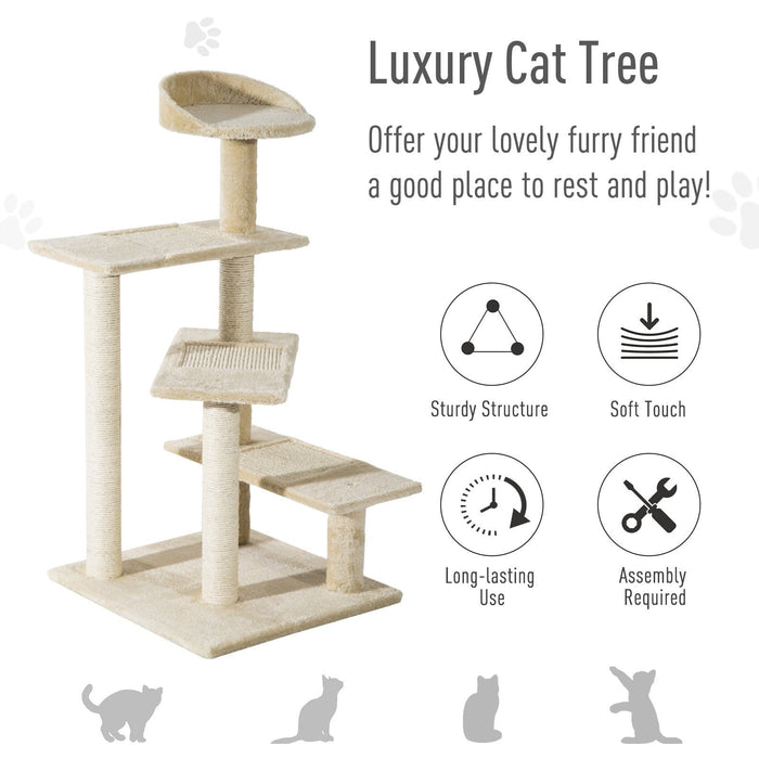 Cat Tree, Scratching Post, Climbing Tower, Activity Centre