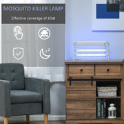 Electric Fly Mosquito Killer 30W, 60m2 Coverage, Freestanding Homcom
