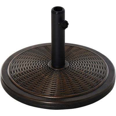 Stylish Patio Umbrella Stand, 35-48mm Poles Outsunny