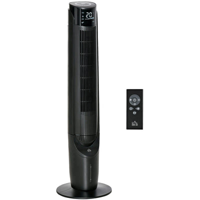 42" Oscillating Black Cooling Tower Fan Homcom