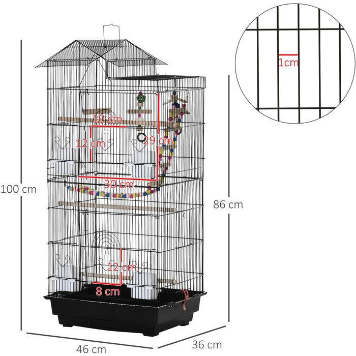Bird Cage for Canaries, Budgies, Finches
