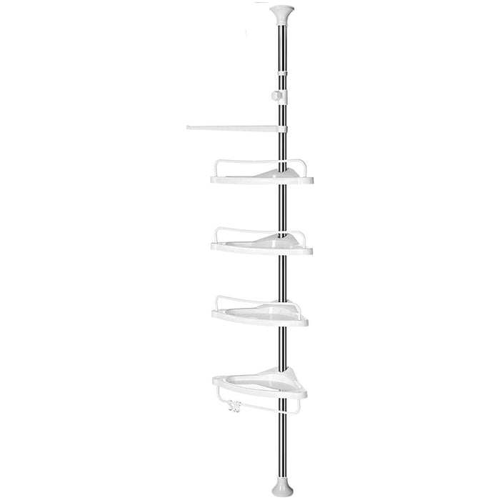 Tension Corner Shower Caddy With 4 Shelves