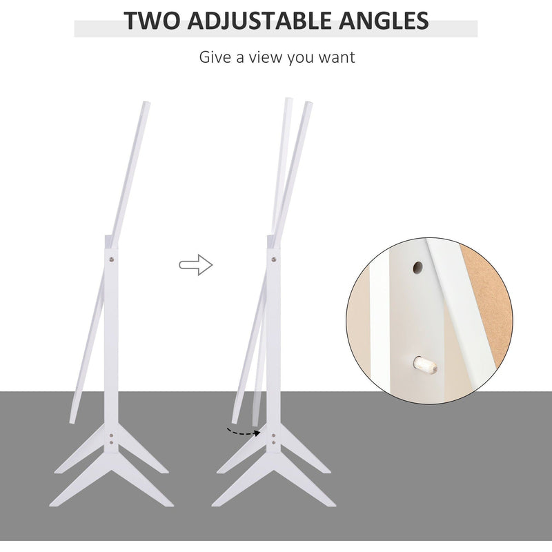 Freestanding Dressing Mirror, Adjustable Angle, 148x47cm